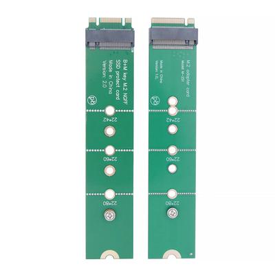 Тестовая защитная карта интерфейса SSD-накопителя M.2 NGFF NVME AHCI, штекер-гнездо, слот с ключом B+M, плата-удлинитель