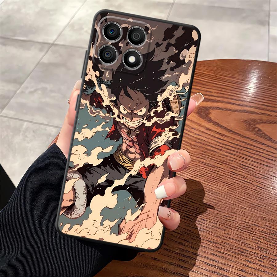Чехол для Honor X7a 70 8X X8 X9a X9c 90 Lite X9 Funda Чехол для телефона Крутой Аниме Луффи