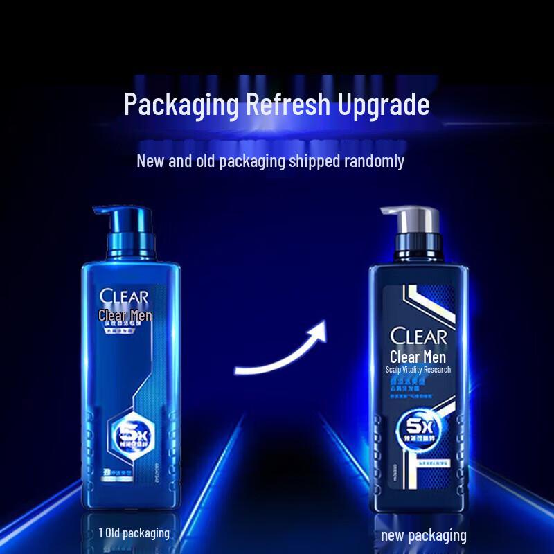 Clear Men's Anti-Dandruff Cooling Shampoo