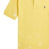 Рубашка-поло Polo Ralph Lauren SS24 Логотип с эффектом брызг Вышивка Короткий рукав Детские топы Желтый CWPOKNIY8021120-730