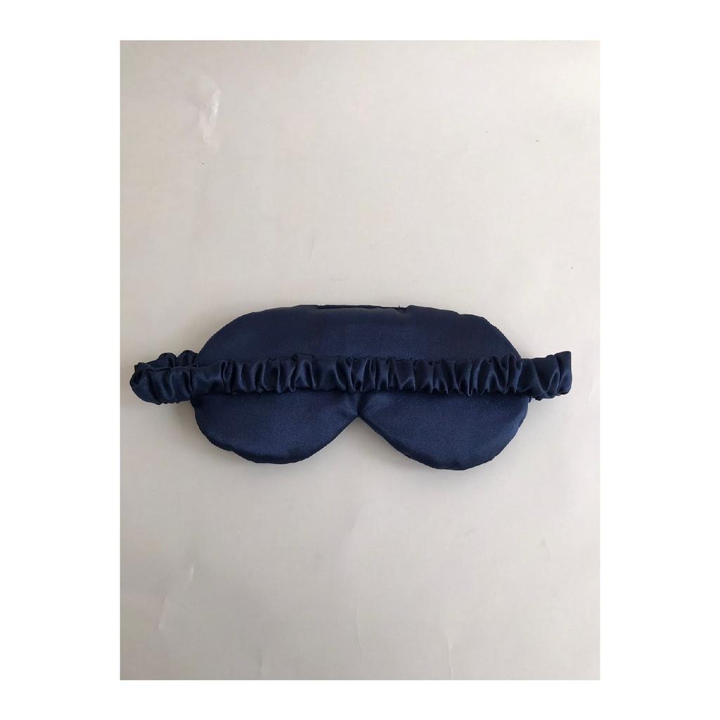 Атласные черные очки для сна/повязка на глазу