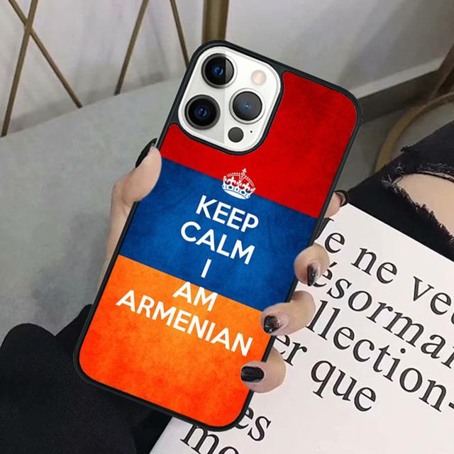 Армения Армянский Флаг Чехлы для Мобильных Телефонов Обложка Для iPhone 17 Air 16 15 14 12 13 11 Pro MAX apple Plus SE2020 Coque