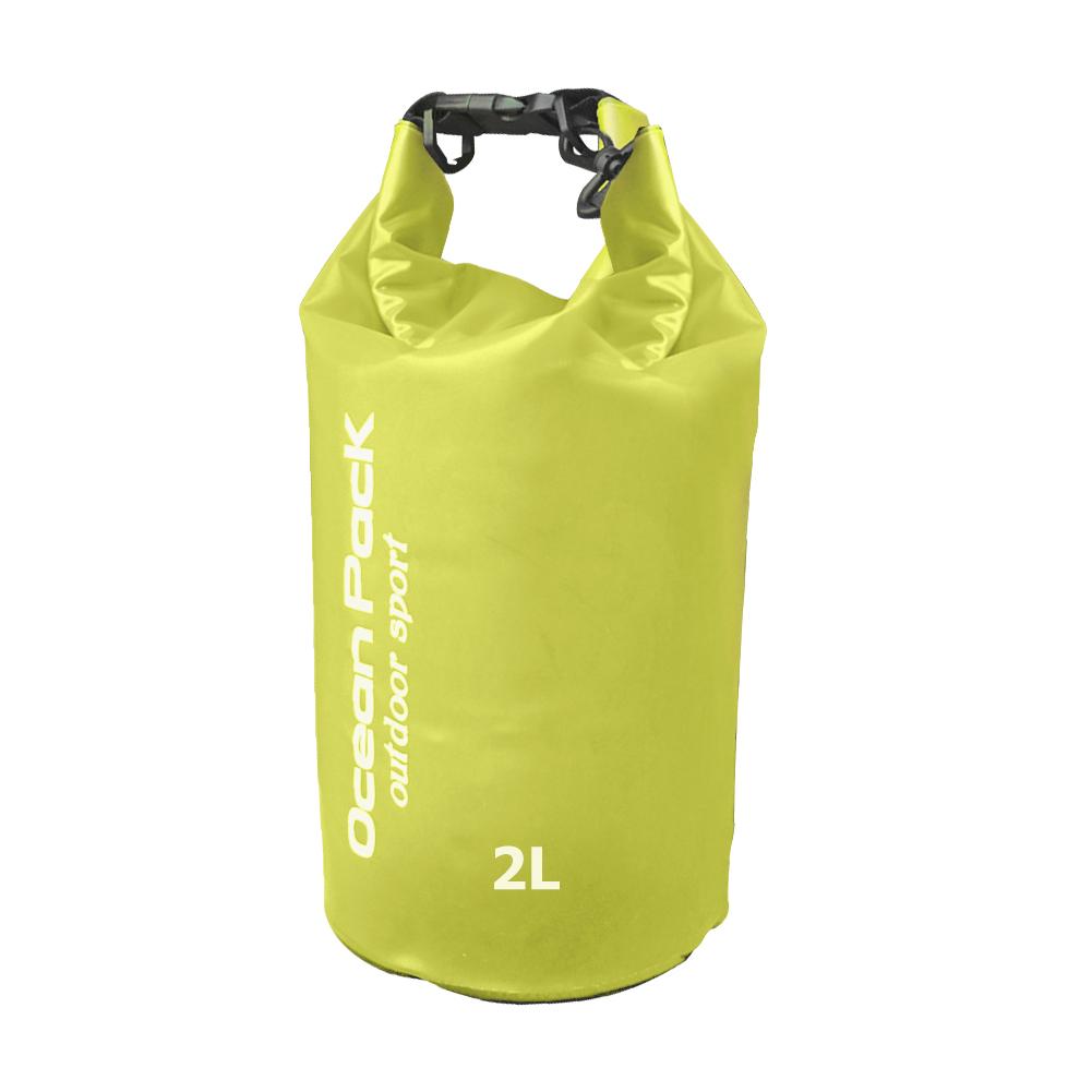 2L/3L/5L/10L/15L ПВХ водонепроницаемый сухой мешок карман для дайвинга на открытом воздухе складной мешок для хранения пляжный плавание сумка рафтинг река океан рюкзак