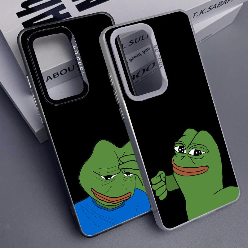 Смешной грустный лягушонок P-Pepe Мем Мягкий чехол для телефона для Samsung A17 A16 A15 A14 A13 A57 A56 A55 A54 A53 A37 A36 A35 A34 A33 A26 A25 A24 A