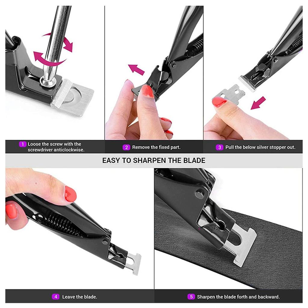 Кусачки для акриловых ногтей Профессиональные кусачки для ногтей Кусачки для акриловых ногтей Накладные типсы Кусачки для ногтей из нержавеющей стали