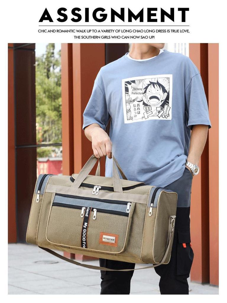 Складная модная спортивная сумка большой вместимости: Унисекс Ручное Дорожное и Хранилищное Решение