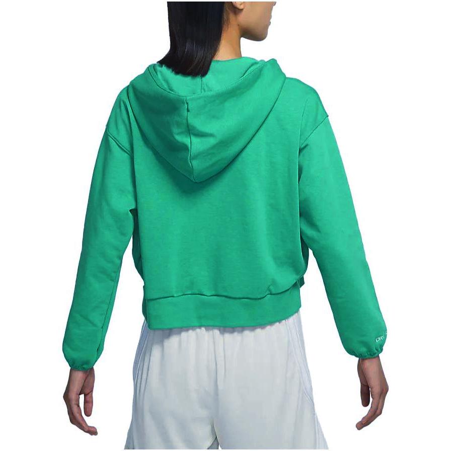 Nike Sweatshirts Women's Green Hooded Moderate Regular DA6484-370