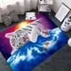 Fashion Tiger Pattern Carpet On The Floor 3D Animal Printed Big Carpet Living Room Soft Bathroom Mat Absorb Anti-slip