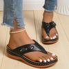 New Summer Slipper Non-Slip Cool Flip Flops Comfy Orthopedic Sandals Beach Slippers Peep Toe Sandalias for Woman Slides