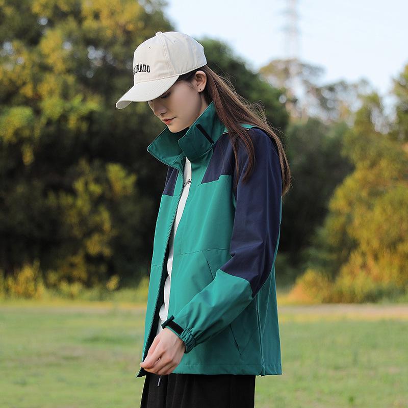 Мужская и женская ветрозащитная походная куртка и рабочий костюм «три в одном» на весну/осень