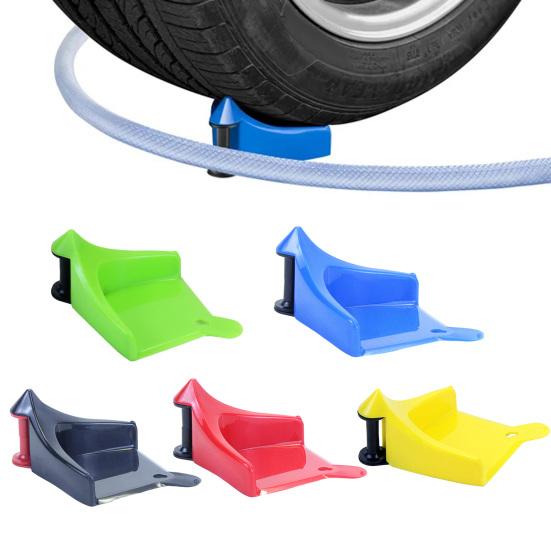 Car Hose Guide Tire Roller Prevent Pressure Washer Hose Snags PP Tire Thread Guard