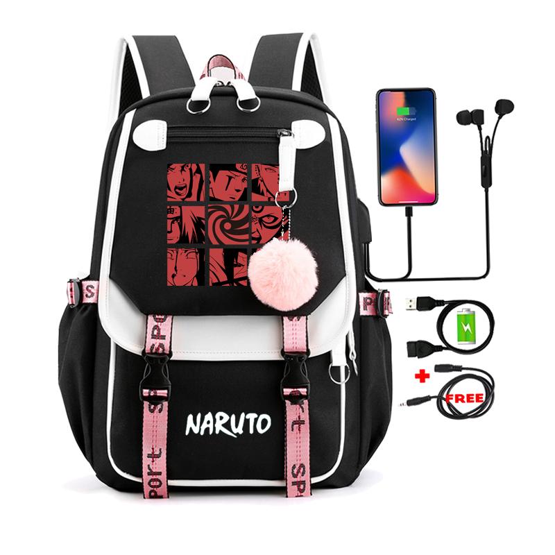 Аниме рюкзак Nezuko Kawaii мультфильм школьная сумка для сумки манга для путешествий повседневная сумка для девочек рюкзак большой вместимости для взрослых
