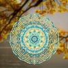 10 Inch Hanging Wind Spinner Bohemian Style Decor with 360 Degree Rotating Hook for Garden Balcony Yard Summer Spring Outdoor Decoration Gift