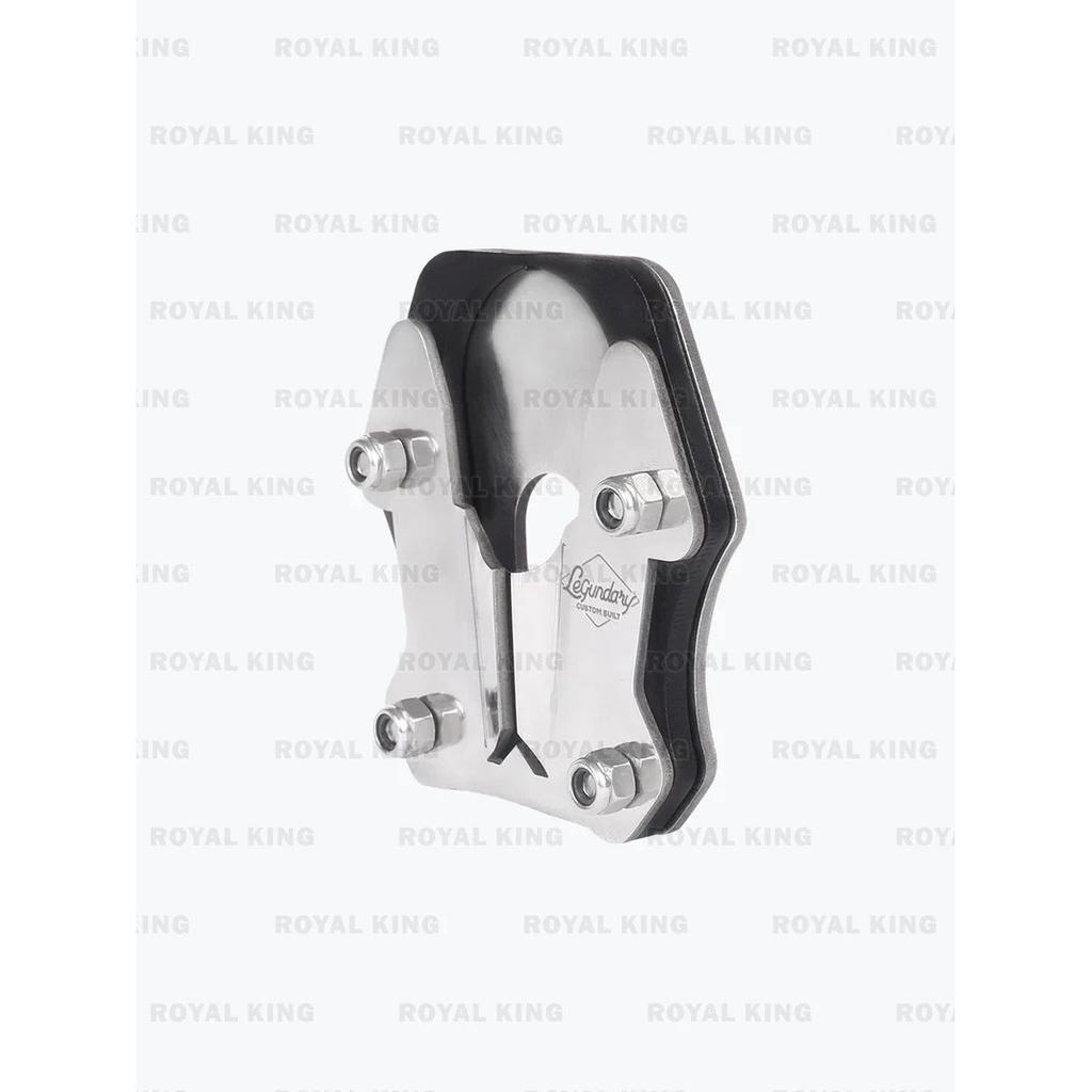 Fit For KTM Adventure "390 Black & Silver Calx Side Stand Base (EXTENDER)"