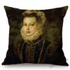 Italian Sofonisba Anguissola Last Renaissance Female Painter Portrait Woman Lady Art Sofa Pillow Case Cotton Linen Cushion Cover