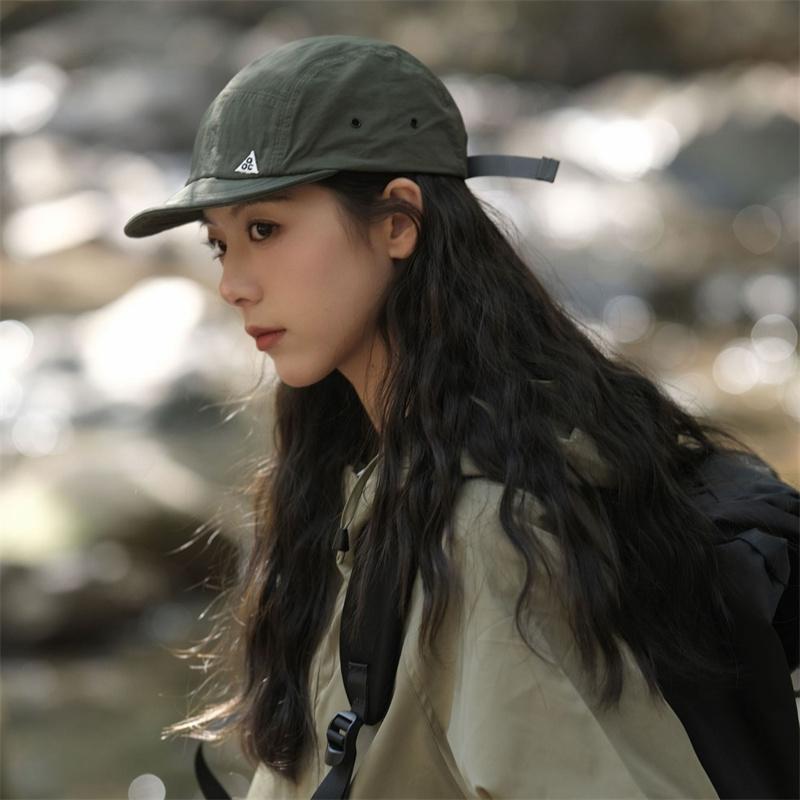 Бейсболка для активного отдыха, быстросохнущая, женская, корейская, с короткими полями, мужская и женская, повседневная, уличная, с мягкими полями, из пяти частей, солнцезащитная шляпа
