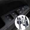 4 шт. Стикеры из углеродного волокна для Hyundai Tucson 2015 2016 2017 2018, Аксессуары, Панель кнопок управления стеклоподъемниками