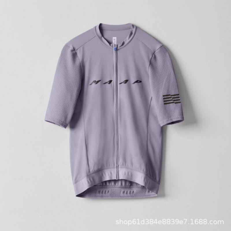 Men Women Cycling Jersey Short Sleeve Bike Riding Top Breathable Sportswear Road Mountain Biking
