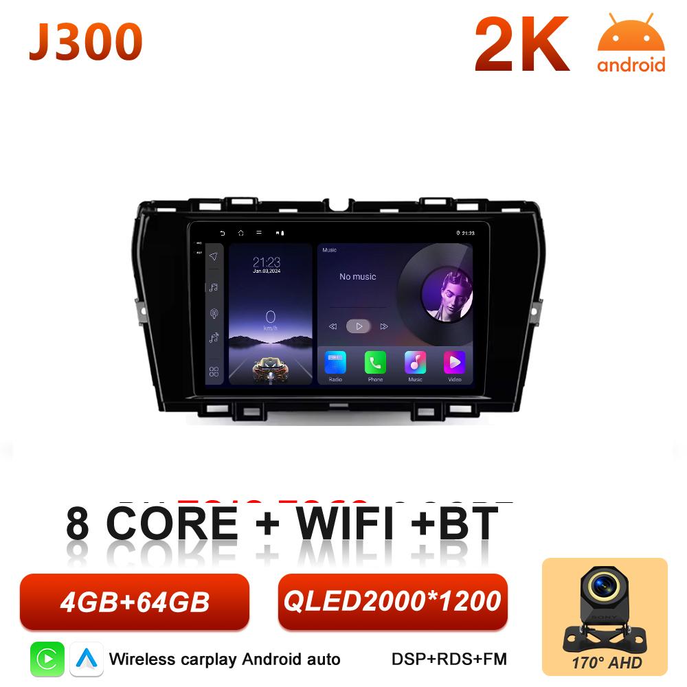 Car Radio Autoradio Carplay Android For SsangYong Tivolan Tivoli 2019 - 2023 GPS Navigation Video Multimedia Player Screen Wifi