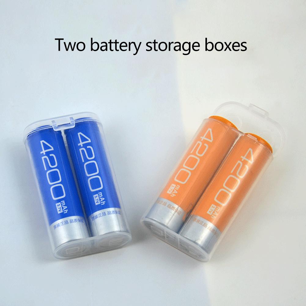 Портативный бокс для хранения аккумуляторов 18650, жесткий кейс-держатель, блок питания для перезаряжаемых аккумуляторов, кейс для аккумуляторов 18650