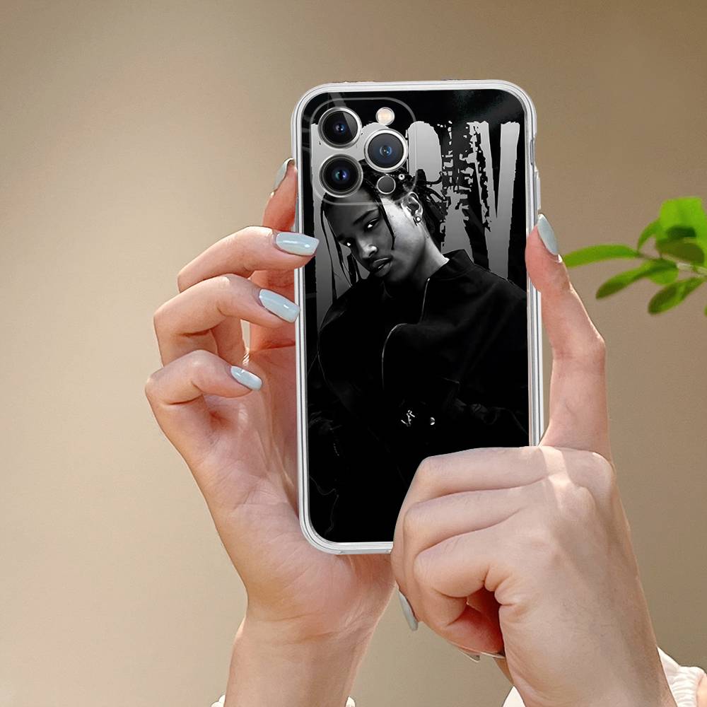 Hip Hop Rapper Asap-Rocky For IPhone 17 16 16e 15 14 13 12 11 Pro Max Mini Plus Phone Case