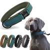 Elastic Webbing Pets Collar for Medium Large Dogs No Pull Dog Safety Buckle Chain Walking