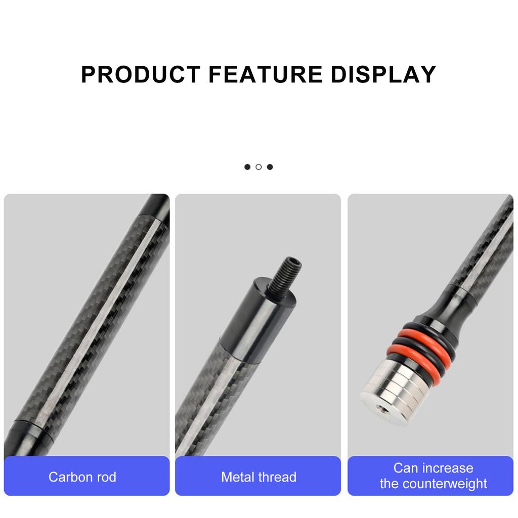 Carbon Fiber Stabilizer Balance Rod Compound Bows Stabilizer Rod Damping Rod Shock Absorption Shootings Accessories