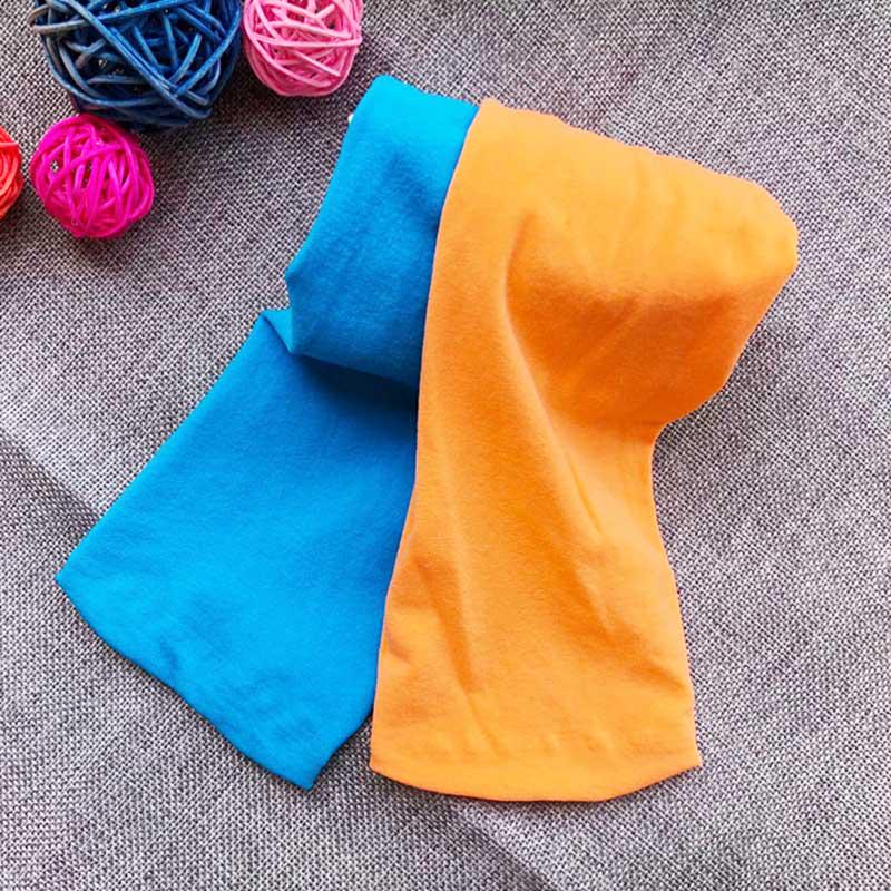 Одежда цвета конфет, аксессуары, однотонные, удобные, новые носки AB, леггинсы, бархат, 1 шт., горячая распродажа, для девочек, корейские, двухцветные, дышащие, нежные украшения