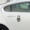 Self-adhesive Skull Vinyl Sticker for Cars, Trucks, and Computers