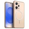 Матовый полупрозрачный магнитный чехол для телефона Xiaomi Redmi 12 4G Мягкая ТПУ крышка