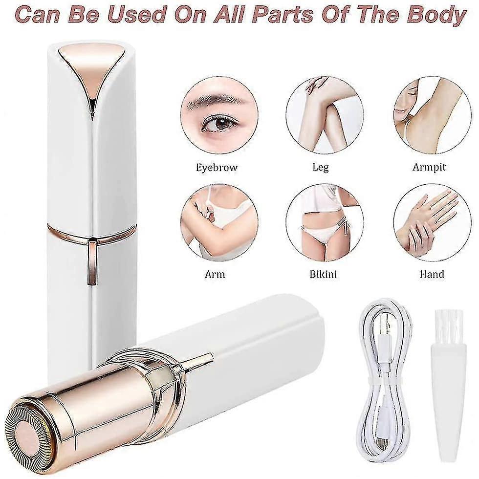 Electric Shaver For Women, Electric Eyebrow Hair Remover, Portable Painless