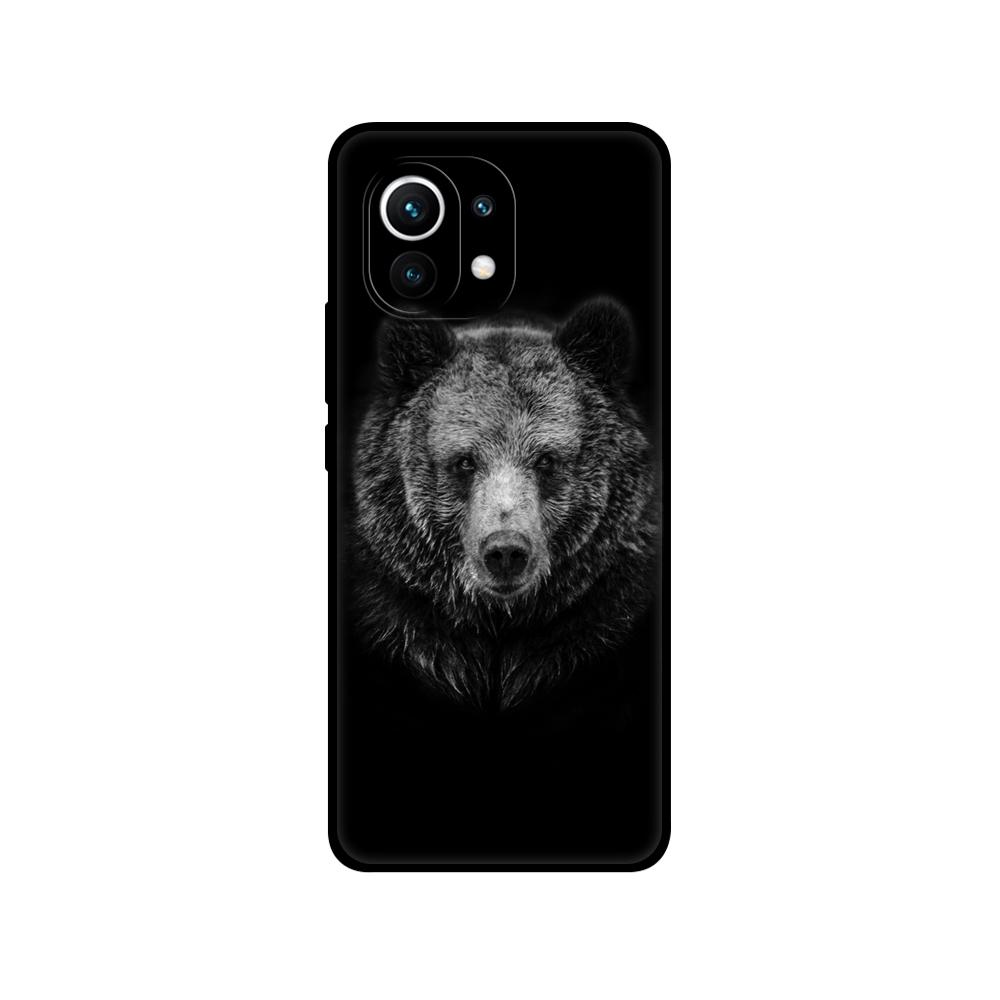 Для Xiaomi Ми 11 | Ми 11 Лайт 5G NE 4G | Задняя крышка корпуса Mi 11i для Xiaomi Mi 11 Ultra, силиконовый чехол, черный чехол из ТПУ