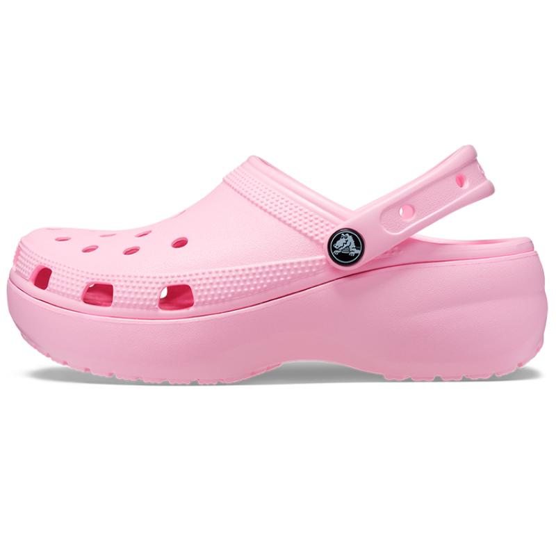 Crocs Classic Platform Clog Sandals Women's 4.1cm Pink