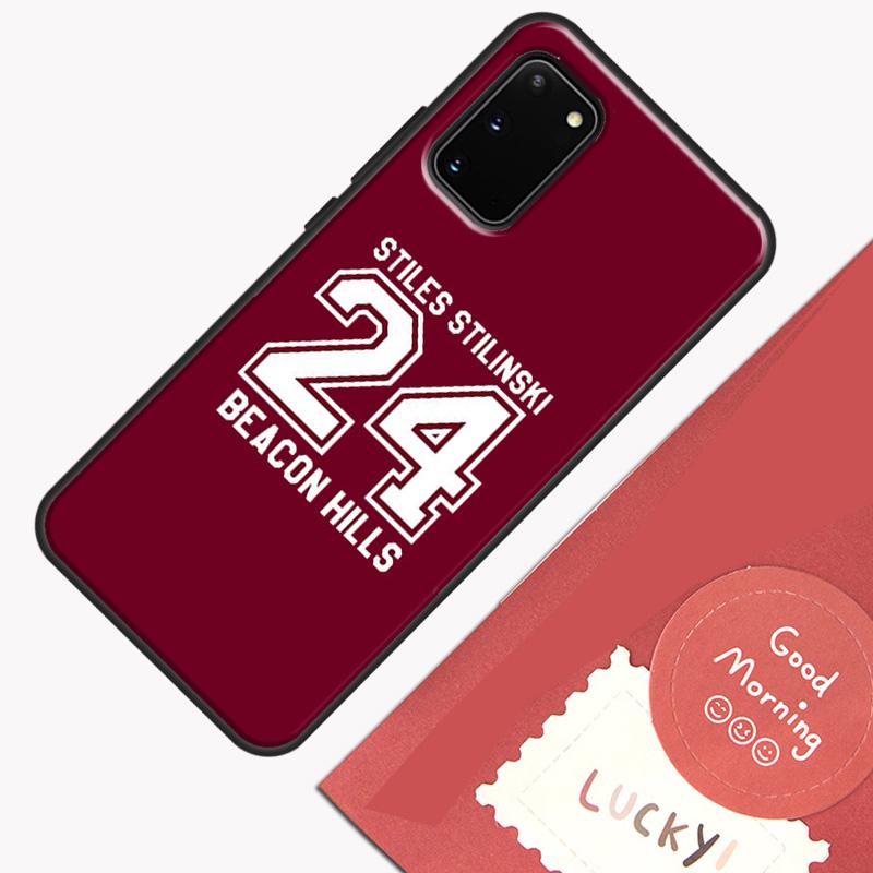 Чехол Teen Wolf Beacon Hills для Samsung Galaxy S22 S21 S23 Ultra Note 20 S8 S9 S10 Note 10 Plus S20 FE Задняя крышка