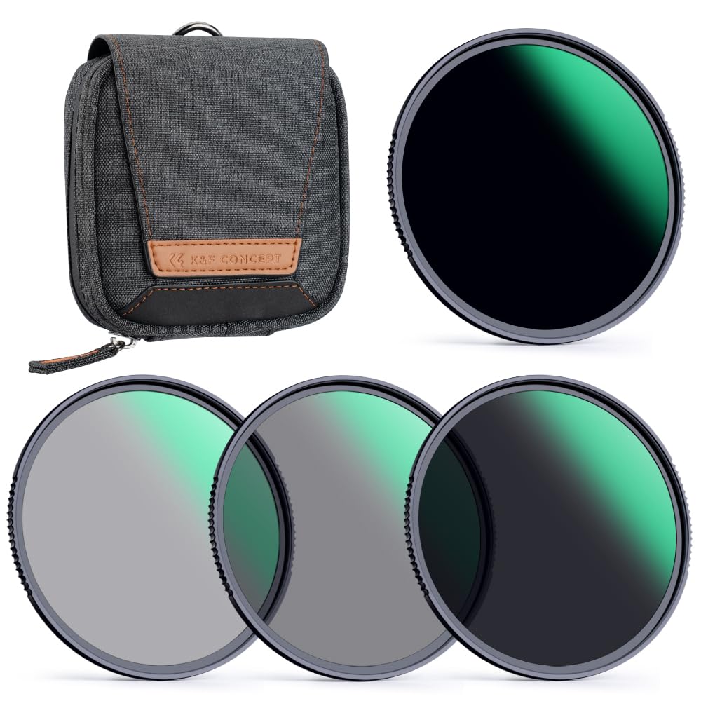 Concept 82mm ND Filter Set Japanese AGC Optical Glass HD Super Resolution Low Reflectance 28 Layer Nano Coating Ultra Thin Water Repellent Stain