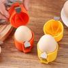 Egg Shell Separator Opener Stainless Steel Egg Cracker Cutter Tool for Kitchen Travel Portable Eggshell Breaker Set Egg Yolk White Separator Easy Egg