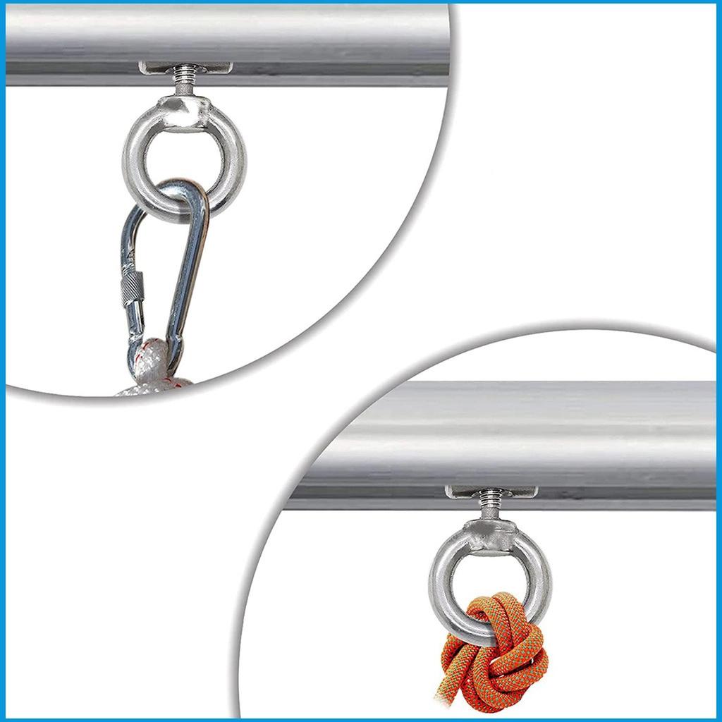 Стопор для палатки, направляющая, нержавеющая сталь, передний стопор для палатки, направляющая, подъемная проушина/винт для навеса автодома