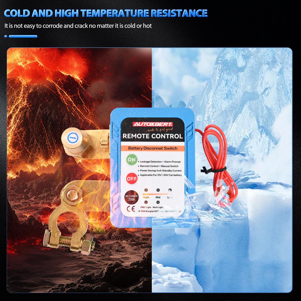 Беспроводной двойной автомобильный выключатель 12 В 240 А, автоматический выключатель питания, автоматический дистанционный выключатель аккумулятора, главный изолятор