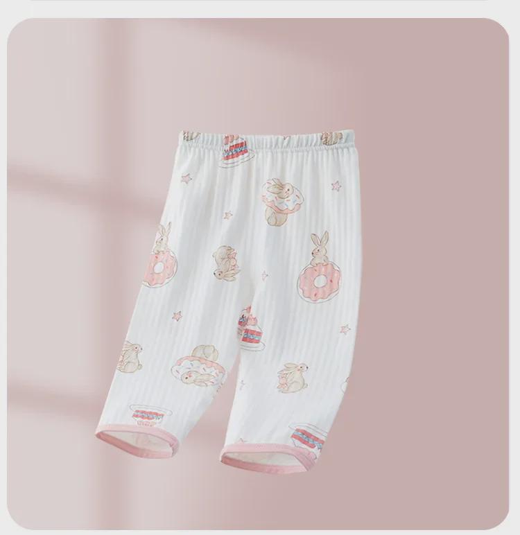 Children's Cotton Leggings: Lightweight Baby Pants & Pajamas for Spring, Summer, and Autumn