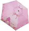 Зонт с персонажем Sanrio, Детский складной зонт, Ручное открытие, Моя Мелодия Цветочный сад, 8 спиц, 53 см, 100-110 см