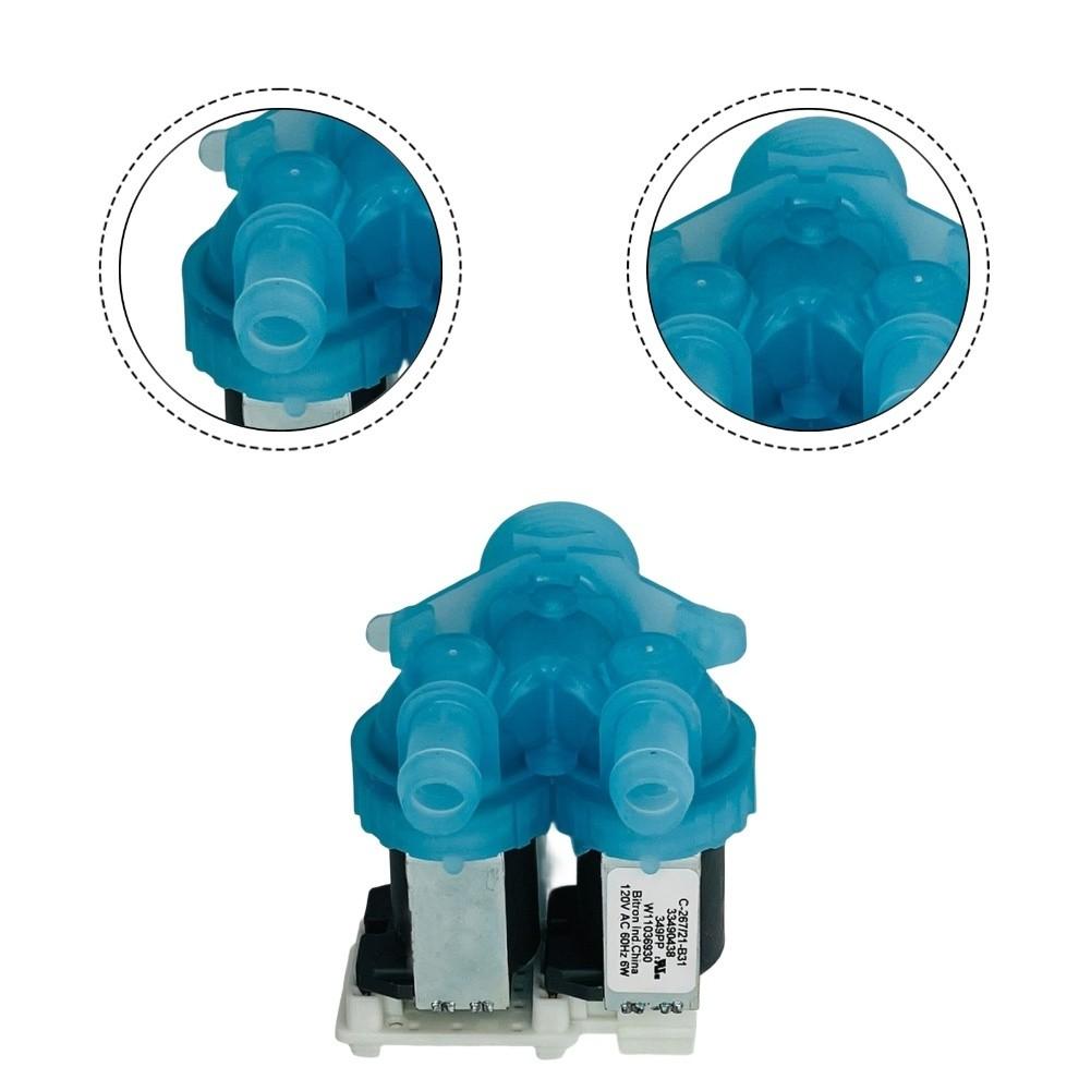 Электромагнитный клапан стиральной машины для W11036930 Для замены Обеспечивает плавный поток воды и надежную работу