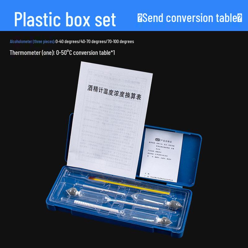 Winemaking Alcohol Meter 0-100° Tester