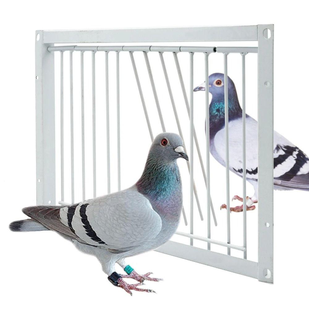 Movable Gate 30/40x26cm Pigeon Loft Door Single Entrance Trapping Pigeon Entrance Door Removable Trap Door Bird Cage