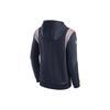 Nike Толстовка с капюшоном Therma Athletic Stack Letter Print, дышащая, повседневная, с длинным рукавом, мужские толстовки с капюшоном, темно-синего цвета NS49035L8K-5N9