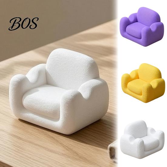 Compact Phone Accessory for Home Mini Sofa Stand, Cute Couch Shaped Holder, Portable Mobile Support Decorative Desktop Smartphone Stand Office