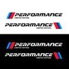 2 шт. Наклейка на кузов автомобиля Mperformance для BMW E30 E36 E39 E46 E60 E61 E64 E70 E71 E85 E87 E90 E83 F10 F20 F30 E80 M3 M5