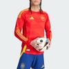 Adidas SPAIN 24 LONG SLEEVE HOME AUTHENTIC JERSEY Soccer Jersey Men's Red IP9356