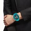 Casio Серия с двойным дисплеем LCD/стрелочным, серия с темой «УЗОРЫ SLASH», полностью автоматический календарь, ударопрочные, противомагнитные и водонепроницаемые спортивные часы GA-110SL-3