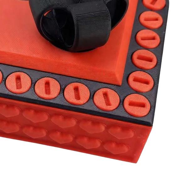 Love Heart Annoying Gift Box with Screws 3D Printed Christmas Puzzle Present Box Prank Case Home Office Desktop Decoration Ornament Joke Gag Gift