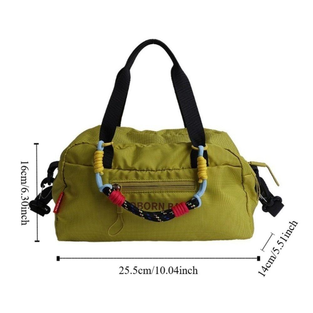 Simple Nylon Crossbody Bag Leisure Women's Handbags Korean Lightweight Bowling Bag Sports